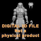 Brute Hunter Articulated Figure Digital 3D files