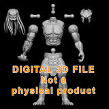 Brute Hunter Statue Digital 3D files