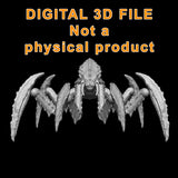Warrior Bug Articulated Figure Digital 3D files