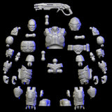 COG Soldier Articulated figure 3D file