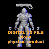 COG Soldier Articulated figure 3D file