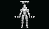 Commando Articulated figure 3D file
