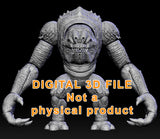 Minicor Articulated figure 3D file