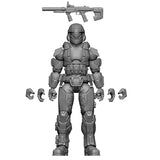 Shock trooper Articulated Figure Digital 3D files