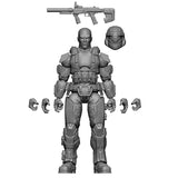 Shock trooper Articulated Figure Digital 3D files