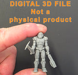 Digital 3D file 1.5" Slayer Vintage Articulation