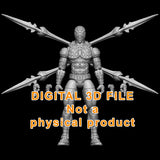 The Spider Articulated figure 3D file