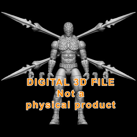 The Spider Articulated figure 3D file