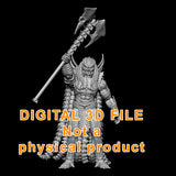 Warlord Hunter Statue Digital 3D files