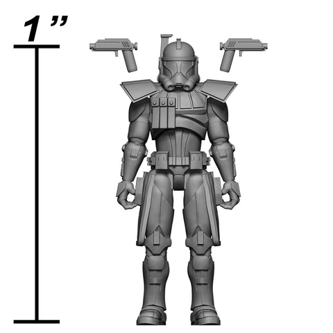 Digital 3D file 1" ARC Soldier vintage articulation