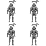 1.5" (38mm) Legion Scale Scale Storm Soldier 4-PACK