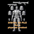 Clone Soldier Articulated Figure Digital 3D files