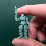 3D digital print file 1.5" articulated COG Soldier