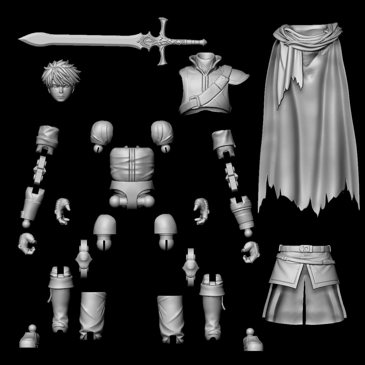 Ike Figure -Digital 3D files