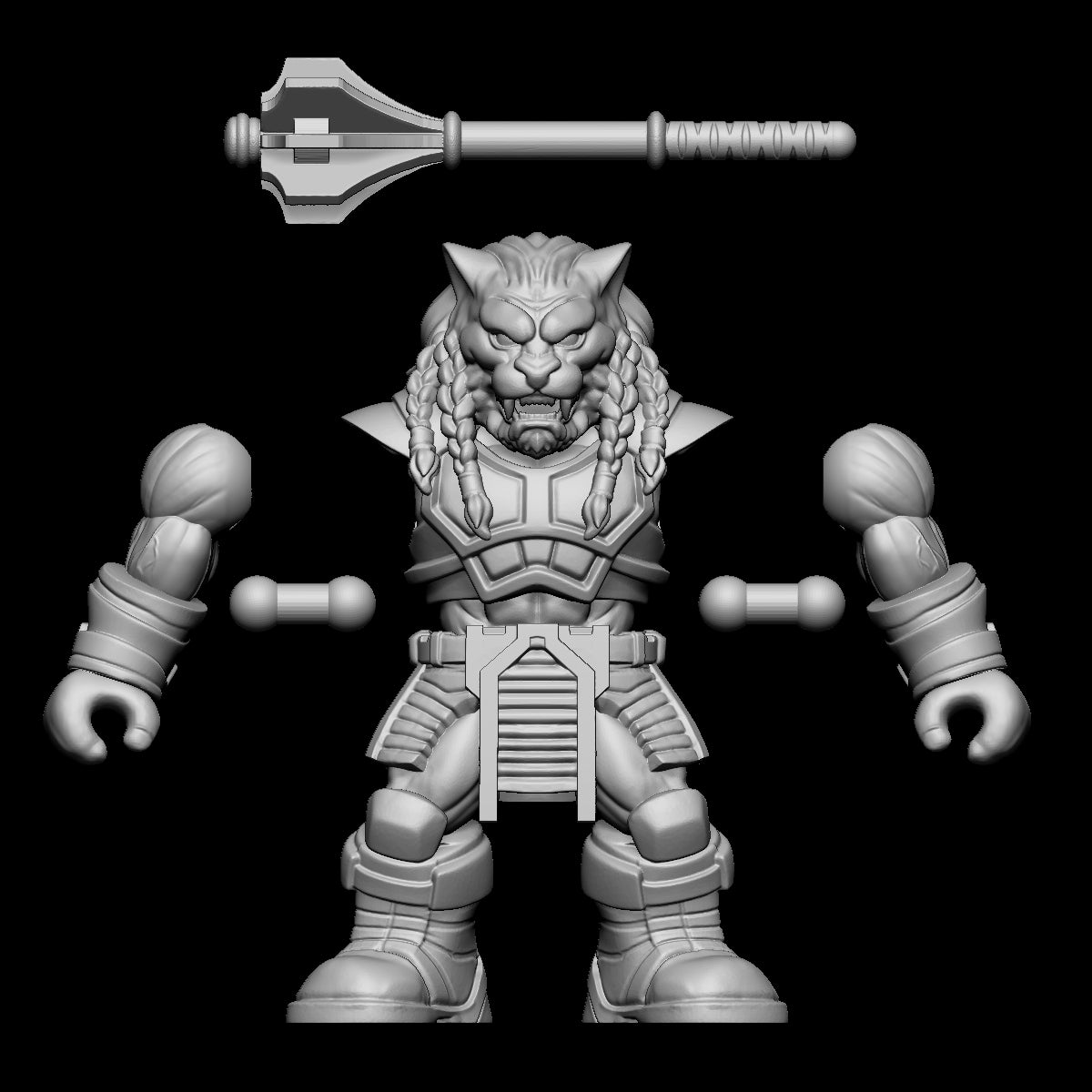 Battle Beast"BB" 3D model digital download