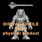 Battle Beast"BB" 3D model digital download