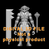 Bsttle Beast Figure Digital 3D files