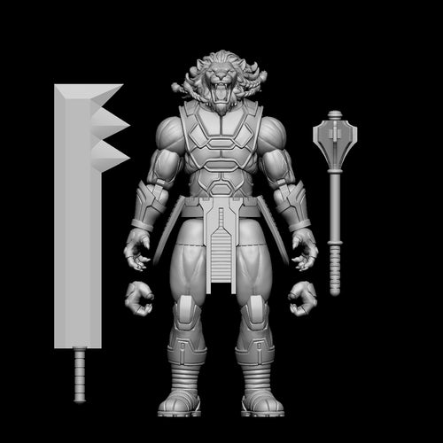 Battle Beast Figure Digital 3D files