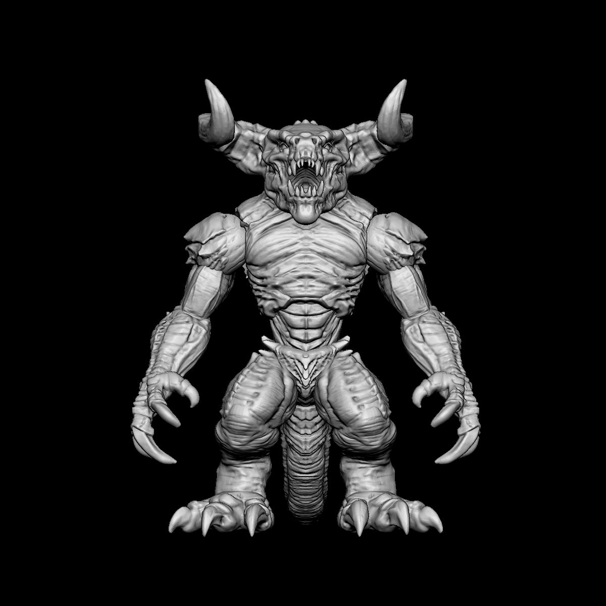 Demon Claw "BB" 3D printed figure