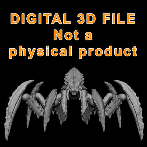 Bug Articulated Figure Digital 3D files