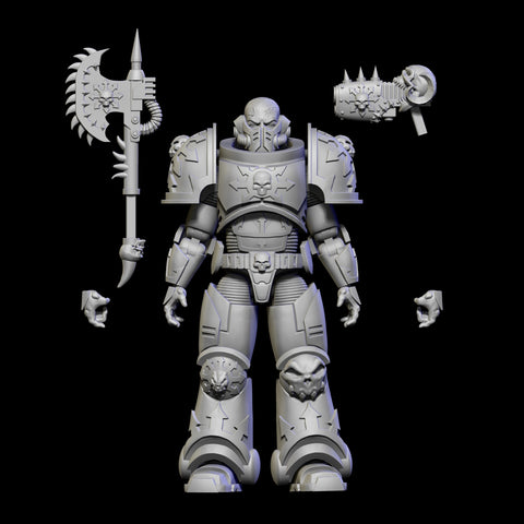 The Evil Space Soldier Captain