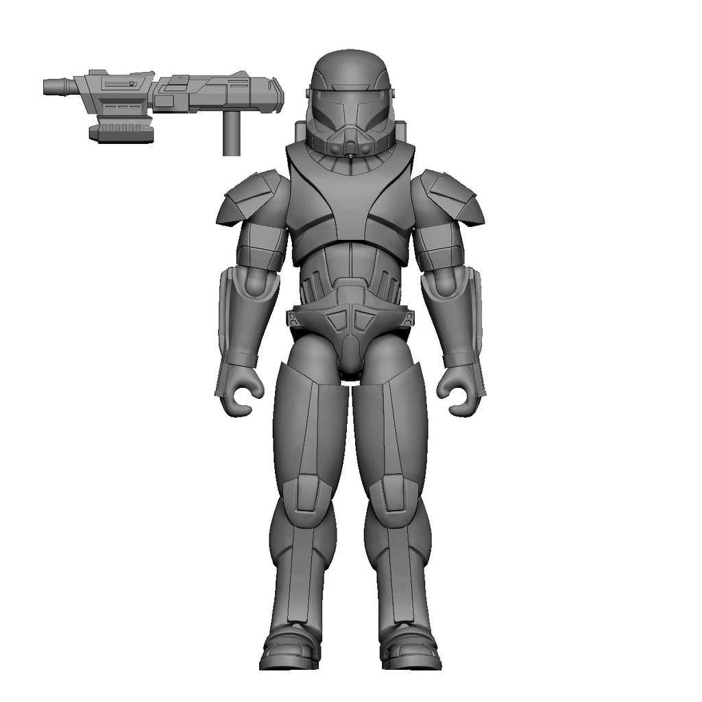 Commando 1.5" Micro Articulation Digital 3D files