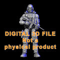 UK Special forces skull mask Figure Digital 3D files