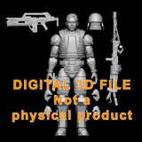 colonial strike marine Figure Digital 3D files