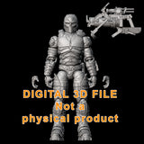 Advanced Soldier Articulated Figure Digital 3D files