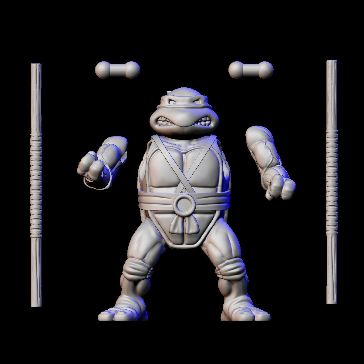 Turtle Bundle "BB" 3D Printed Figures