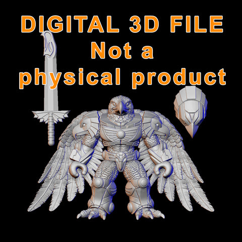Amraka Eagle "BB" 3D model digital download