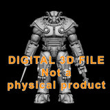 Super Mutant Articulated Figure Digital 3D files