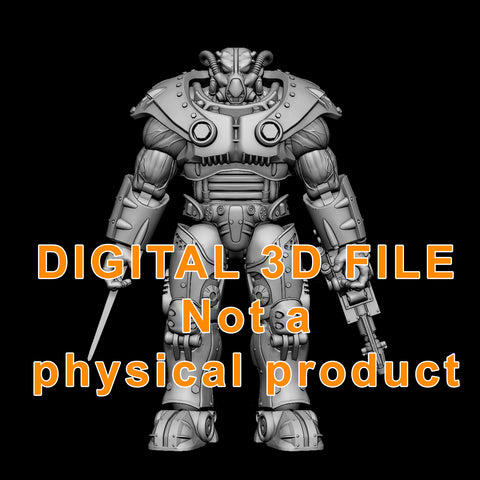 Super Mutant Articulated Figure Digital 3D files