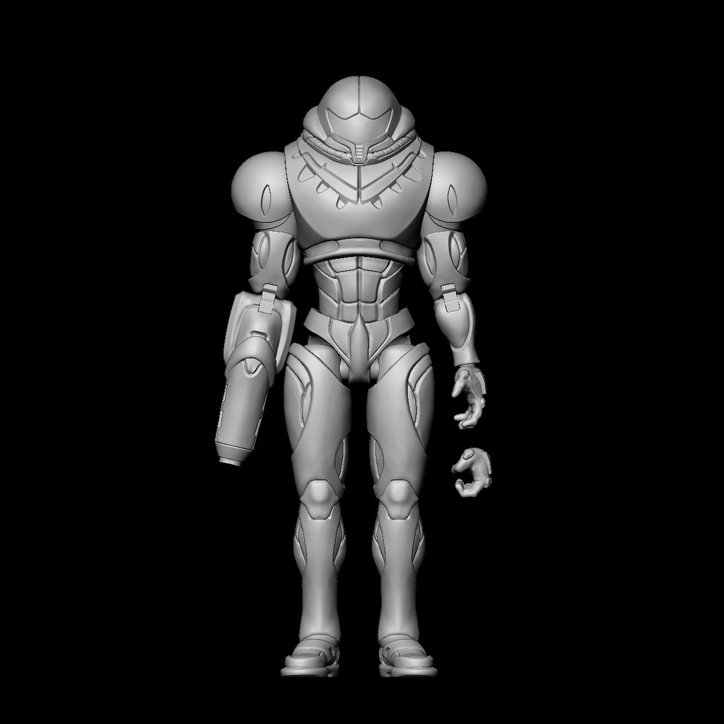 Fusion Power Suit Figure Digital 3D files