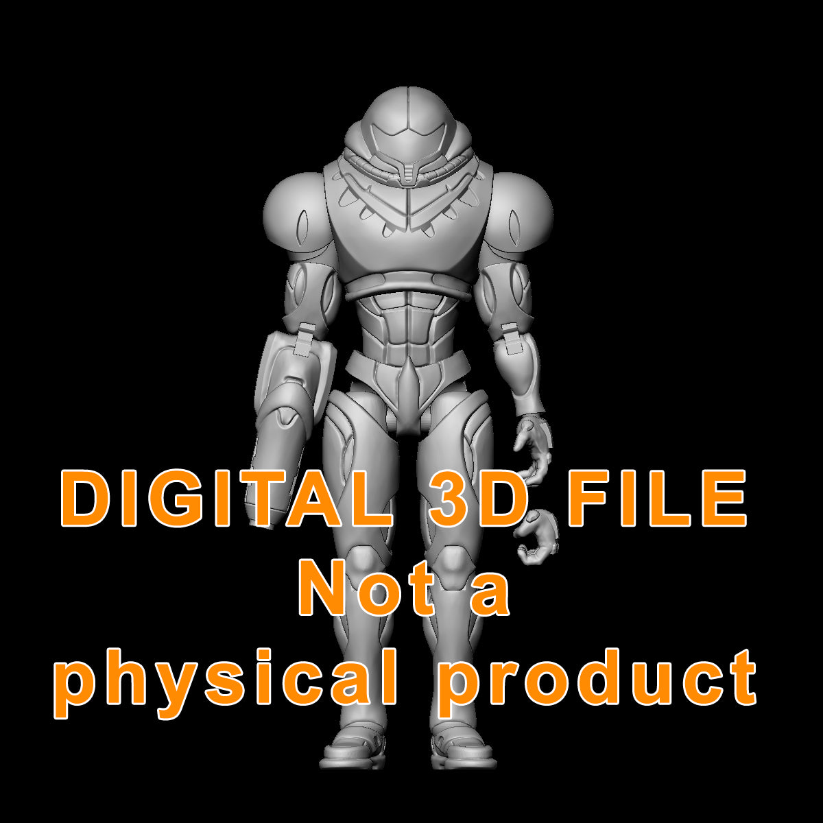 Fusion Power Suit Figure Digital 3D files
