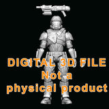 Havoc Soldier Figure Digital 3D files