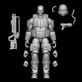 Wasteland Warrior Figure Digital 3D files