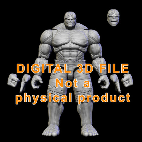 Bulk Articulated Figure Digital 3D files