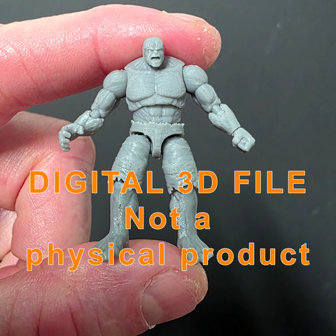 3D digital print file 1.5" MICRO BULK