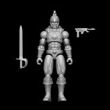 Red Planet Raider Micro Figure 2" Figure EZ build