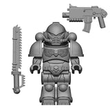 Space Soldier 3D digital print file Brick Mini Figure