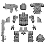 Space Soldier 3D digital print file Brick Mini Figure