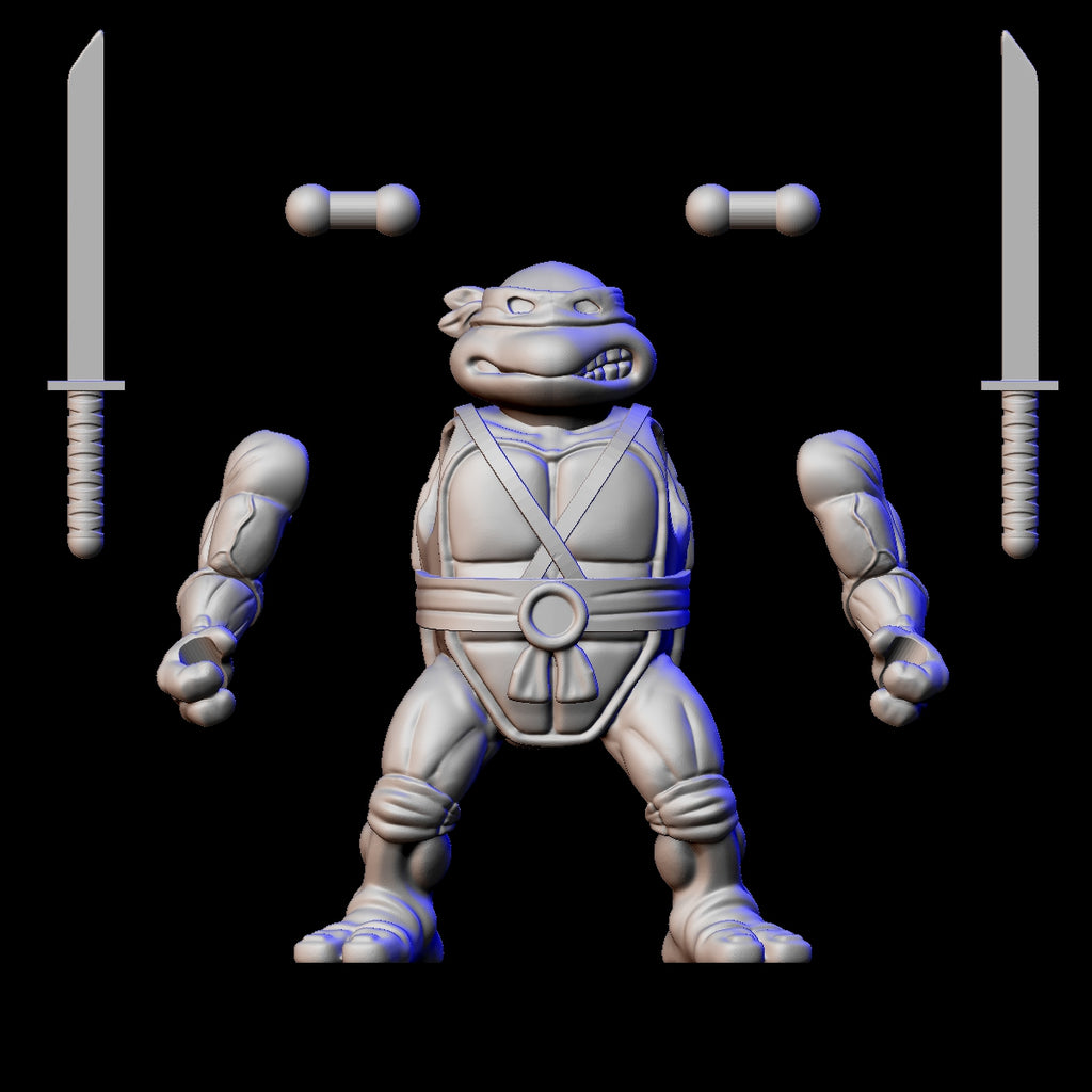 Turtle Bundle "BB" 3D Printed Figures