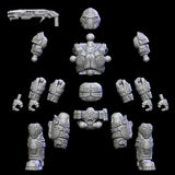 3D digital print file 1.5" articulated COG Soldier