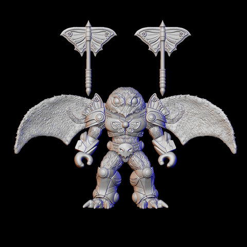 Moth"BB" 3D printed figure