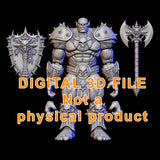 Orc Articulated Figure Digital 3D files