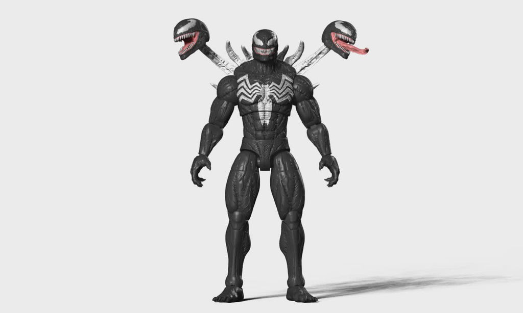 Symbiote with chest logo detail
