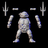 Turtle with sais "BB" 3D model digital download