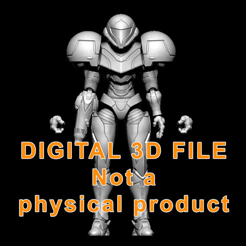 Princess Power Suit Figure Digital 3D files