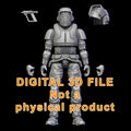 Scout Figure Digital 3D files